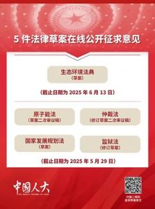 《生态环境法典（草案）》丨建立重点产品强制使用再生材料比例办法